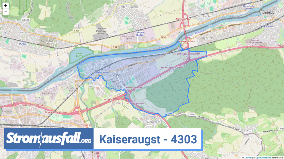 stromausfall ch ortschaft kaiseraugst 4303