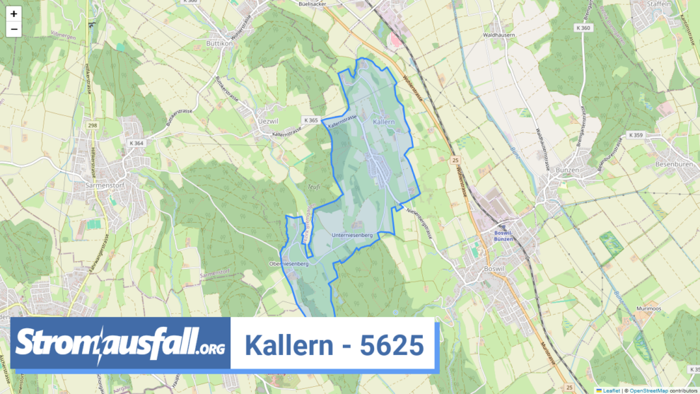 stromausfall ch ortschaft kallern 5625