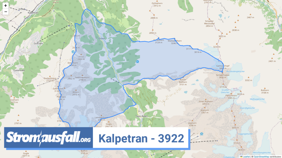 stromausfall ch ortschaft kalpetran 3922