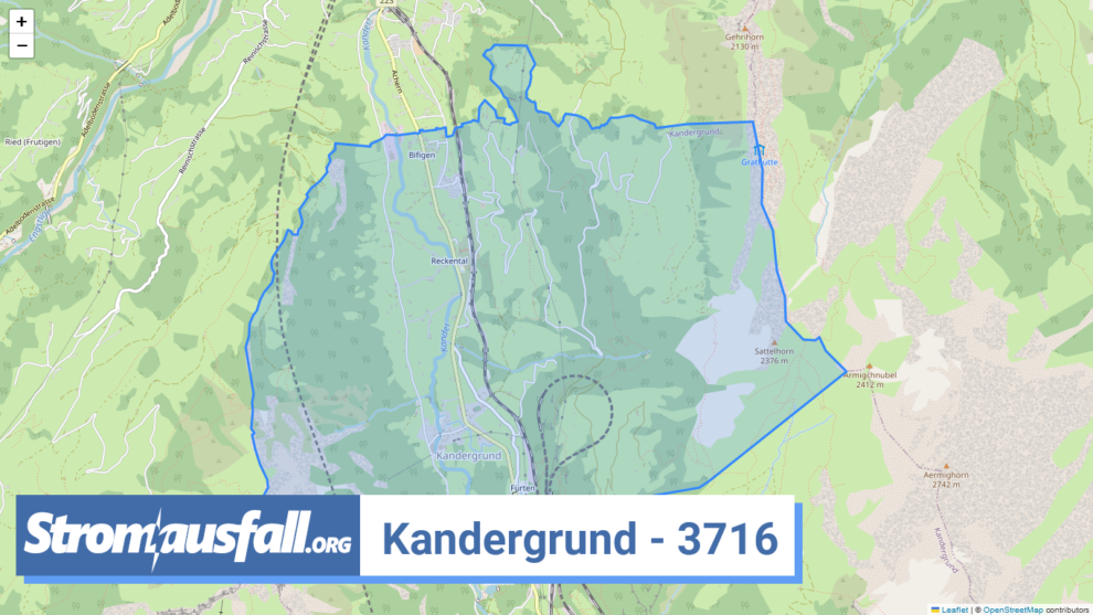 stromausfall ch ortschaft kandergrund 3716