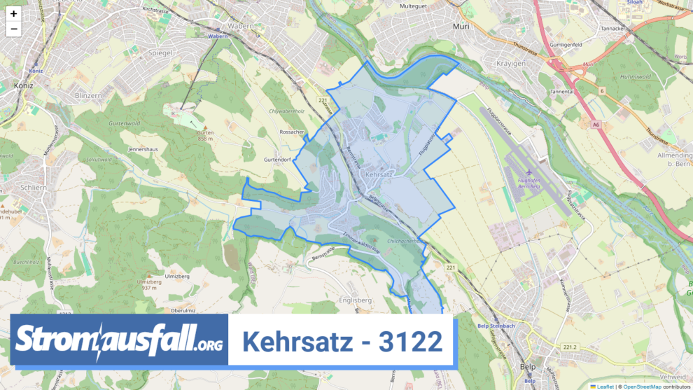 stromausfall ch ortschaft kehrsatz 3122