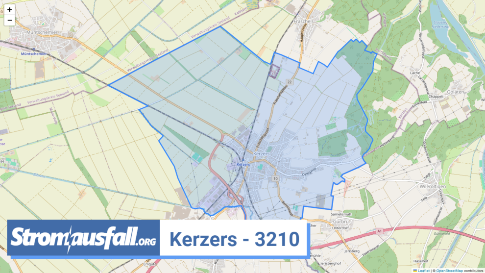 stromausfall ch ortschaft kerzers 3210