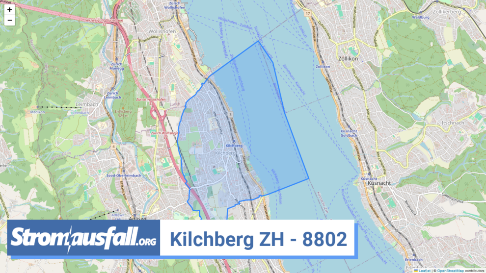 stromausfall ch ortschaft kilchberg zh 8802