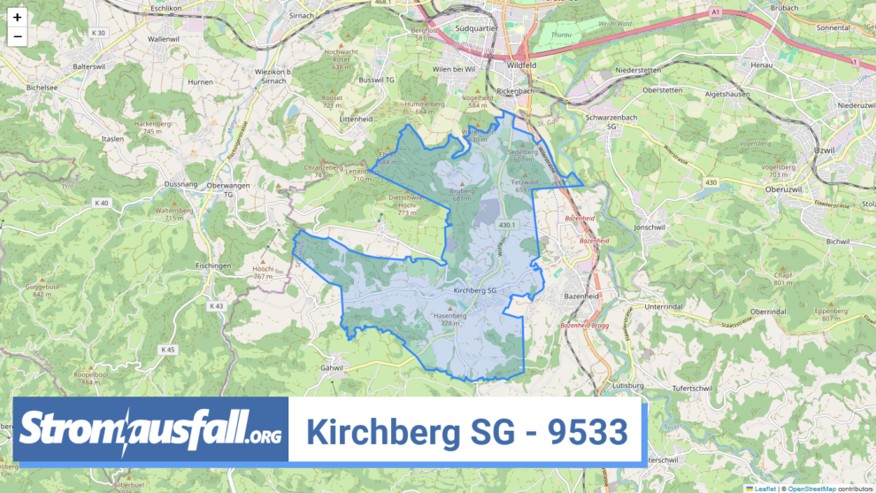 stromausfall ch ortschaft kirchberg sg 9533