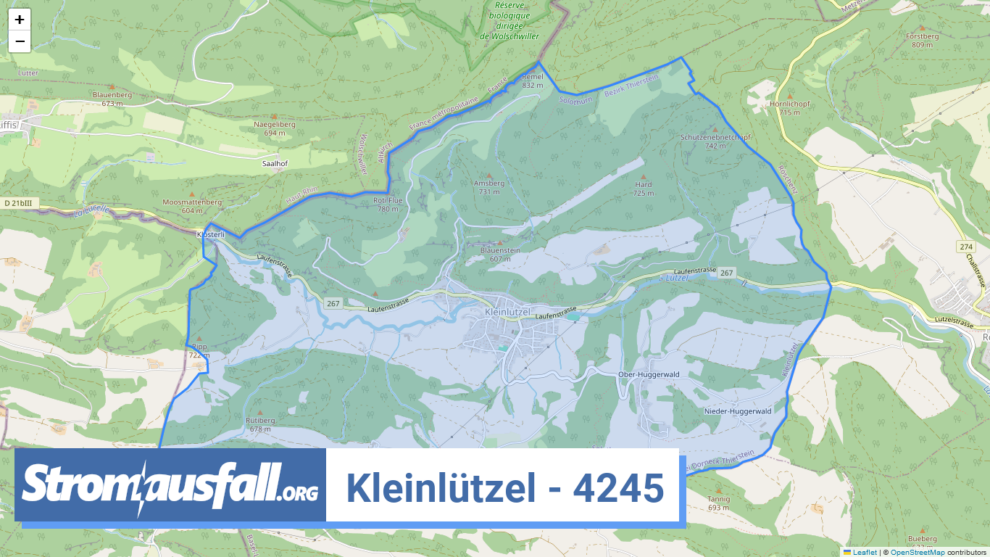 stromausfall ch ortschaft kleinluetzel 4245