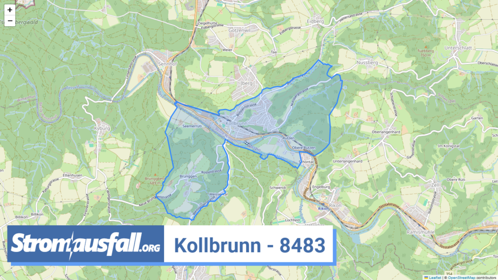 stromausfall ch ortschaft kollbrunn 8483