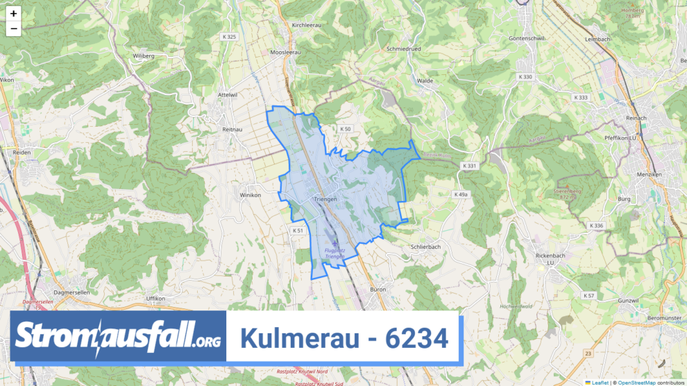 stromausfall ch ortschaft kulmerau 6234