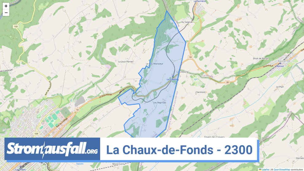 stromausfall ch ortschaft la chaux de fonds 2300