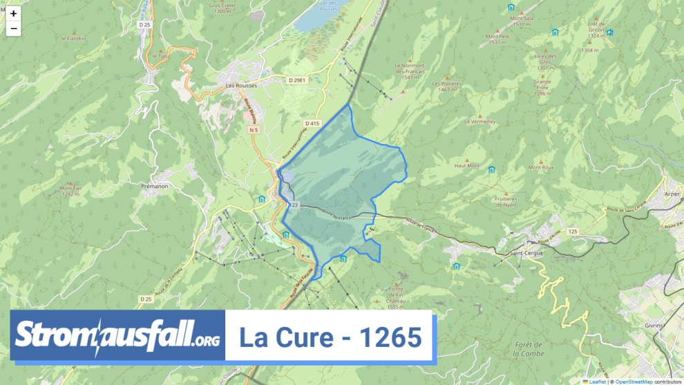 stromausfall ch ortschaft la cure 1265