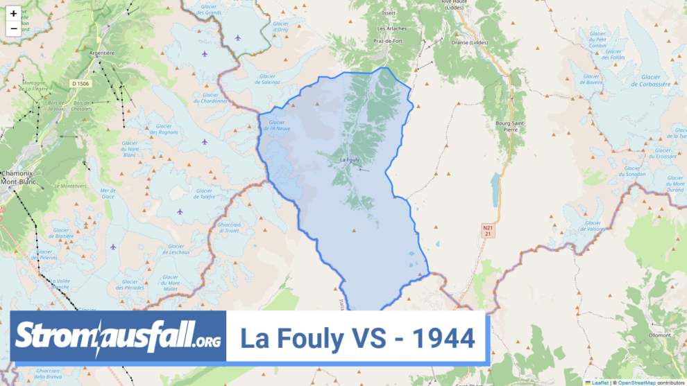 stromausfall ch ortschaft la fouly vs 1944