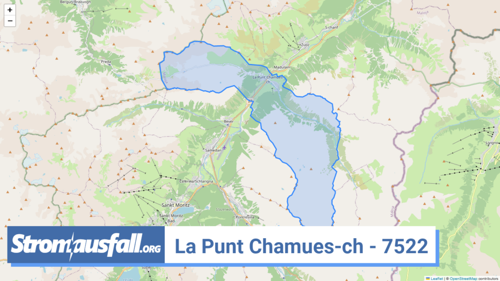 stromausfall ch ortschaft la punt chamues ch 7522