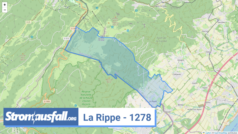 stromausfall ch ortschaft la rippe 1278