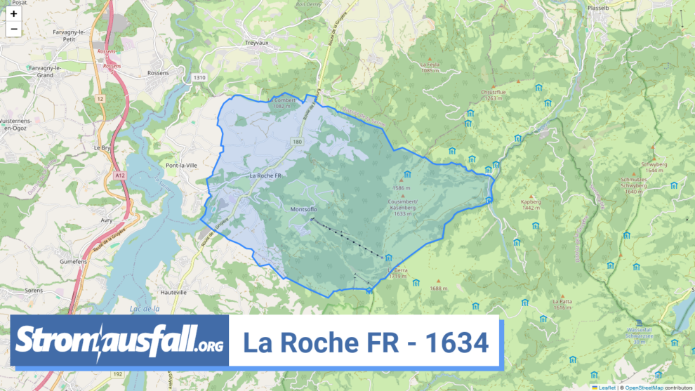 stromausfall ch ortschaft la roche fr 1634