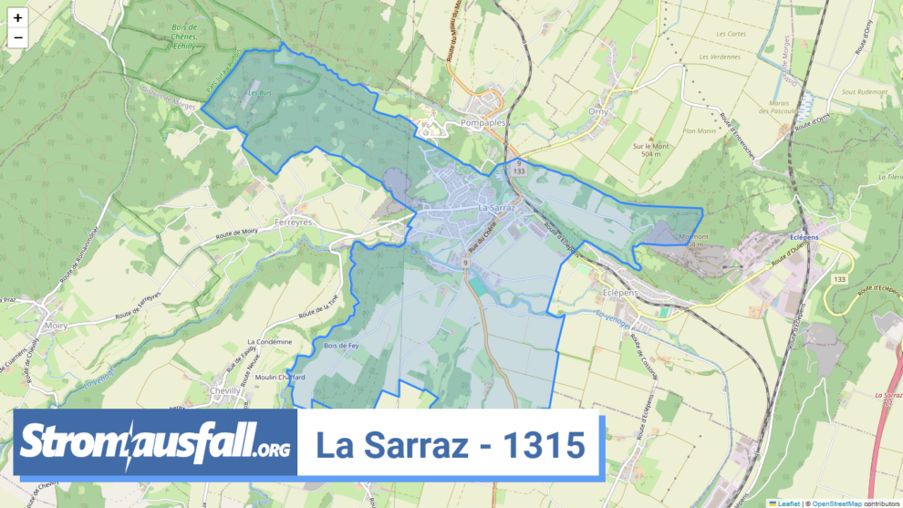 stromausfall ch ortschaft la sarraz 1315