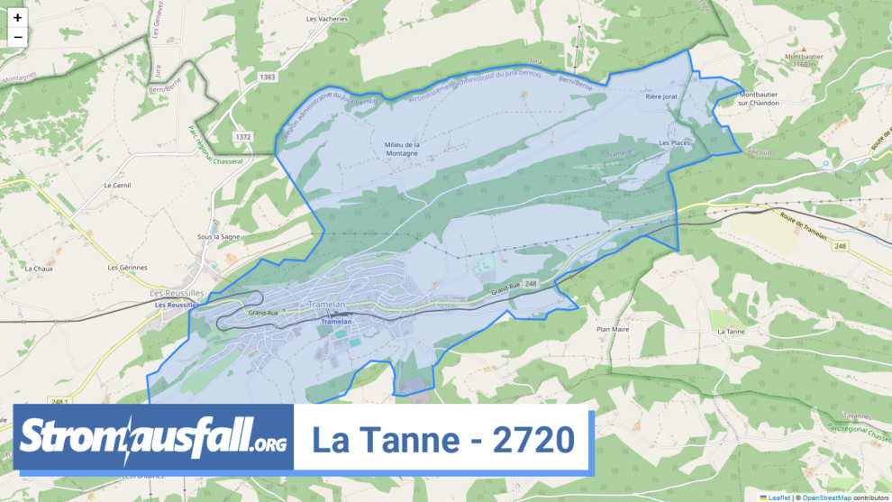 stromausfall ch ortschaft la tanne 2720