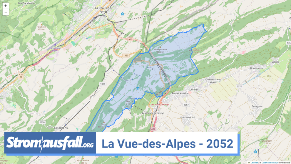 stromausfall ch ortschaft la vue des alpes 2052