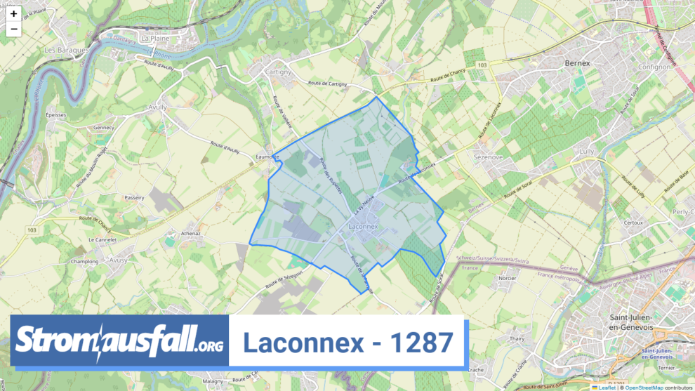 stromausfall ch ortschaft laconnex 1287