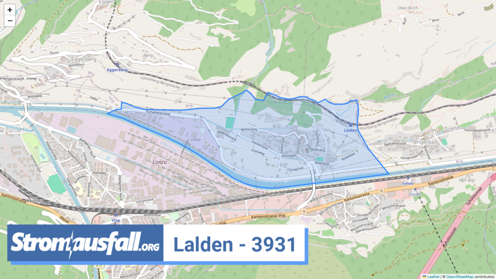 stromausfall ch ortschaft lalden 3931