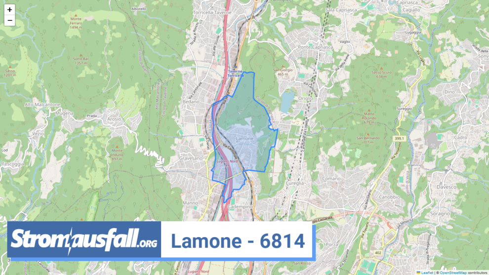 stromausfall ch ortschaft lamone 6814