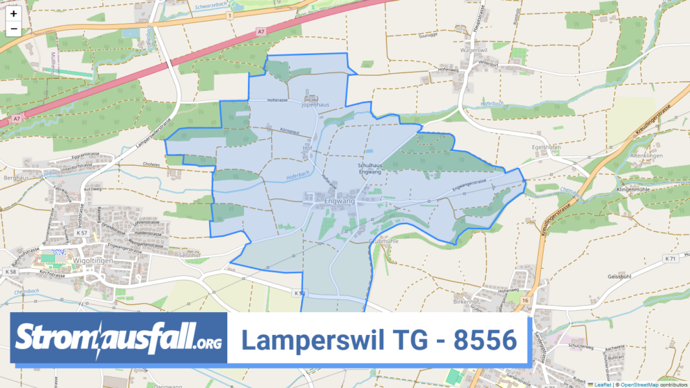 stromausfall ch ortschaft lamperswil tg 8556