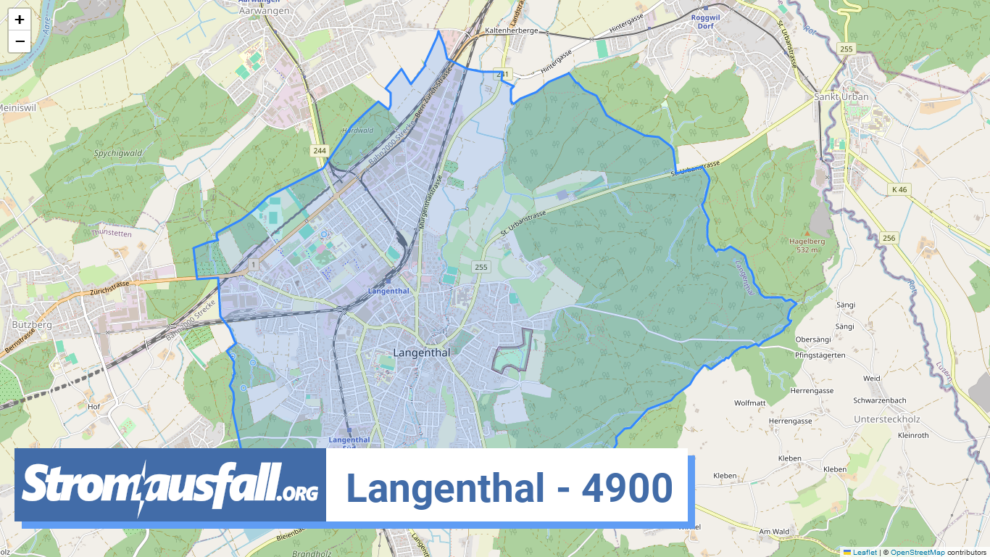 stromausfall ch ortschaft langenthal 4900