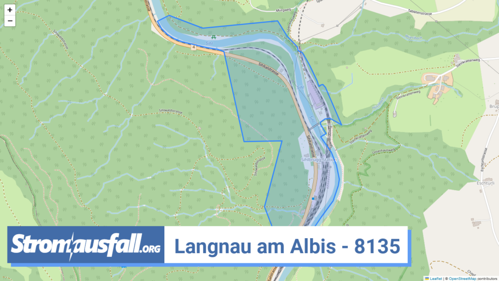 stromausfall ch ortschaft langnau am albis 8135