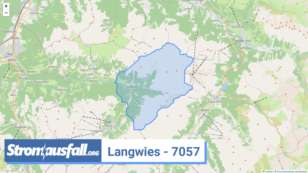 stromausfall ch ortschaft langwies 7057