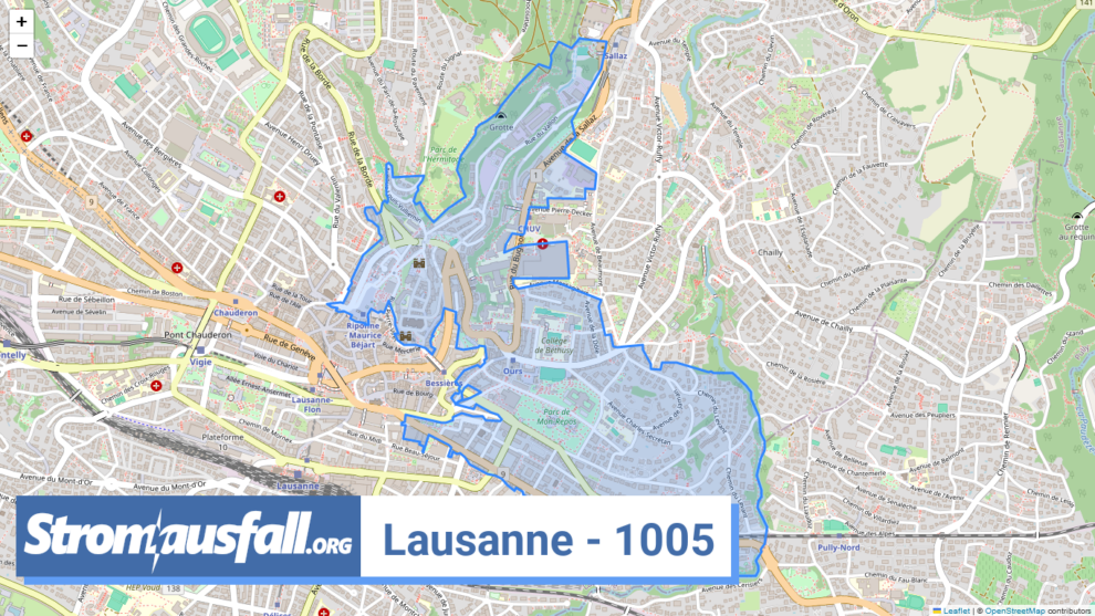 stromausfall ch ortschaft lausanne 1005