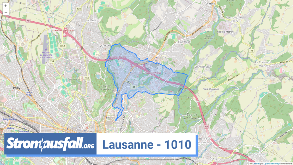 stromausfall ch ortschaft lausanne 1010