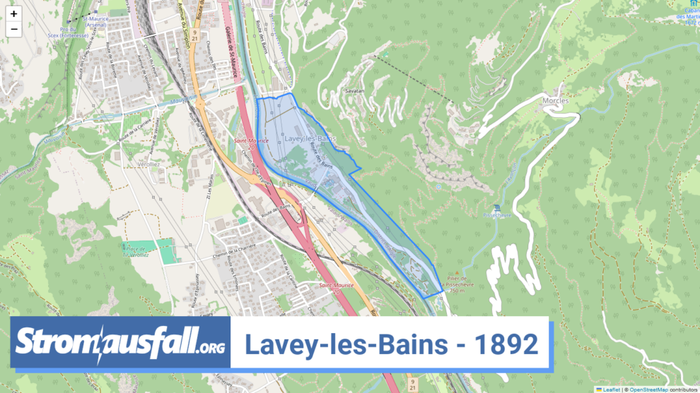 stromausfall ch ortschaft lavey les bains 1892