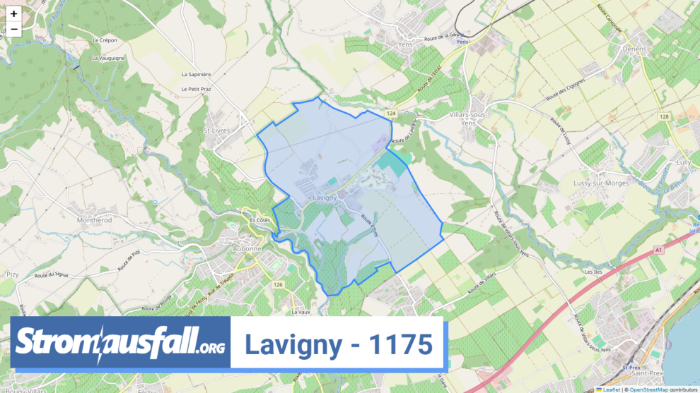 stromausfall ch ortschaft lavigny 1175