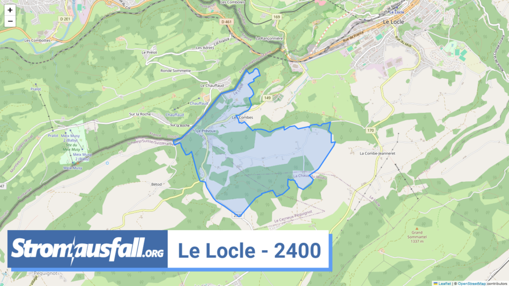 stromausfall ch ortschaft le locle 2400