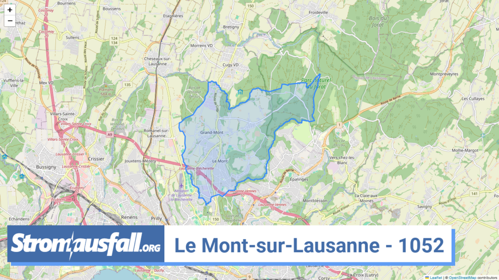 stromausfall ch ortschaft le mont sur lausanne 1052