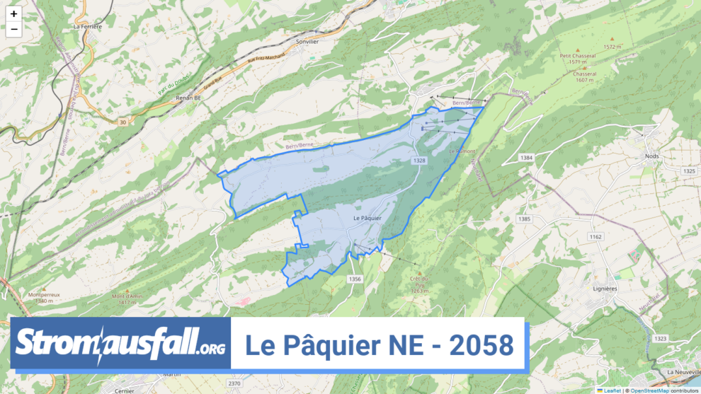 stromausfall ch ortschaft le paquier ne 2058