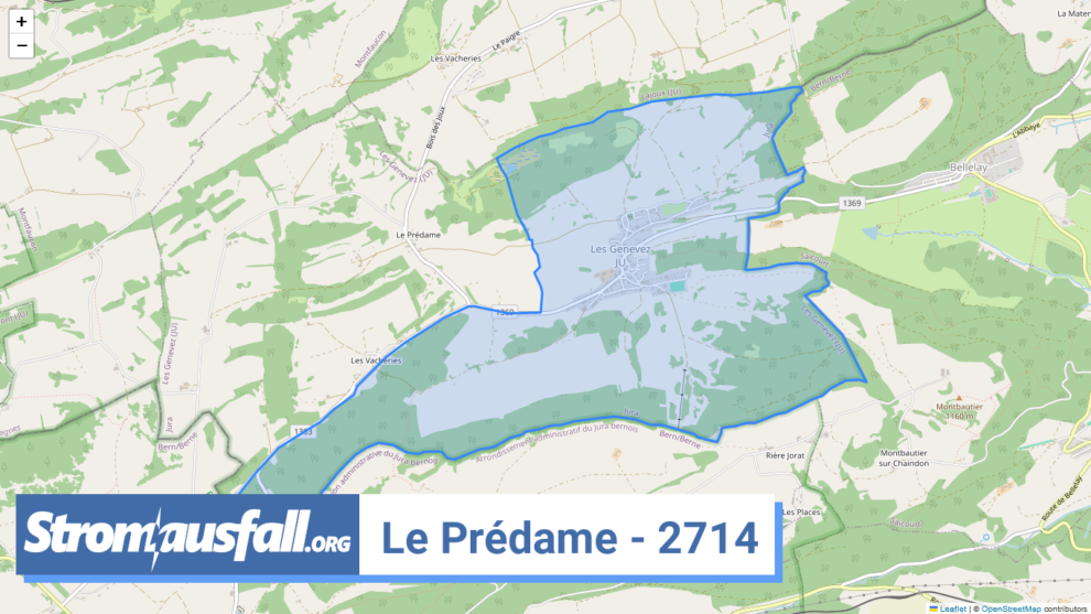 stromausfall ch ortschaft le predame 2714