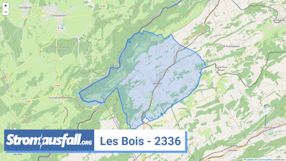 stromausfall ch ortschaft les bois 2336