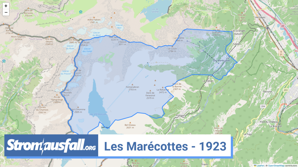 stromausfall ch ortschaft les marecottes 1923