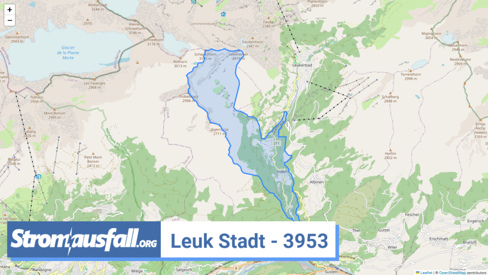 stromausfall ch ortschaft leuk stadt 3953