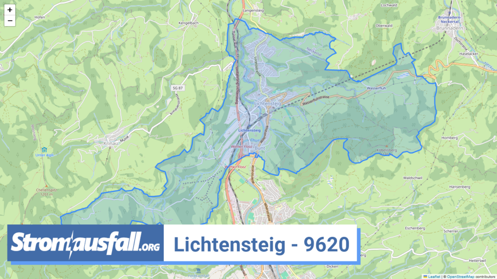 stromausfall ch ortschaft lichtensteig 9620