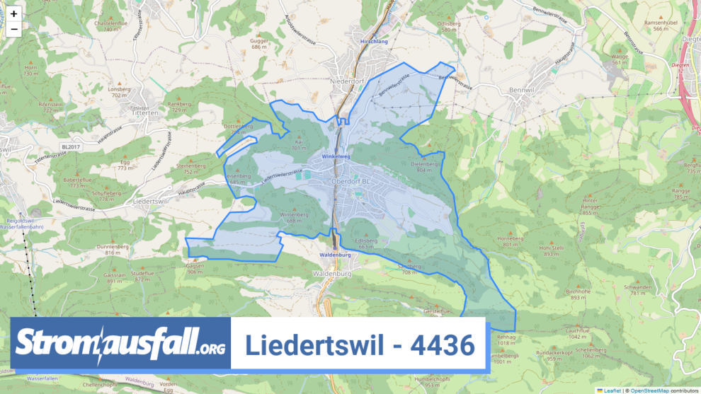 stromausfall ch ortschaft liedertswil 4436