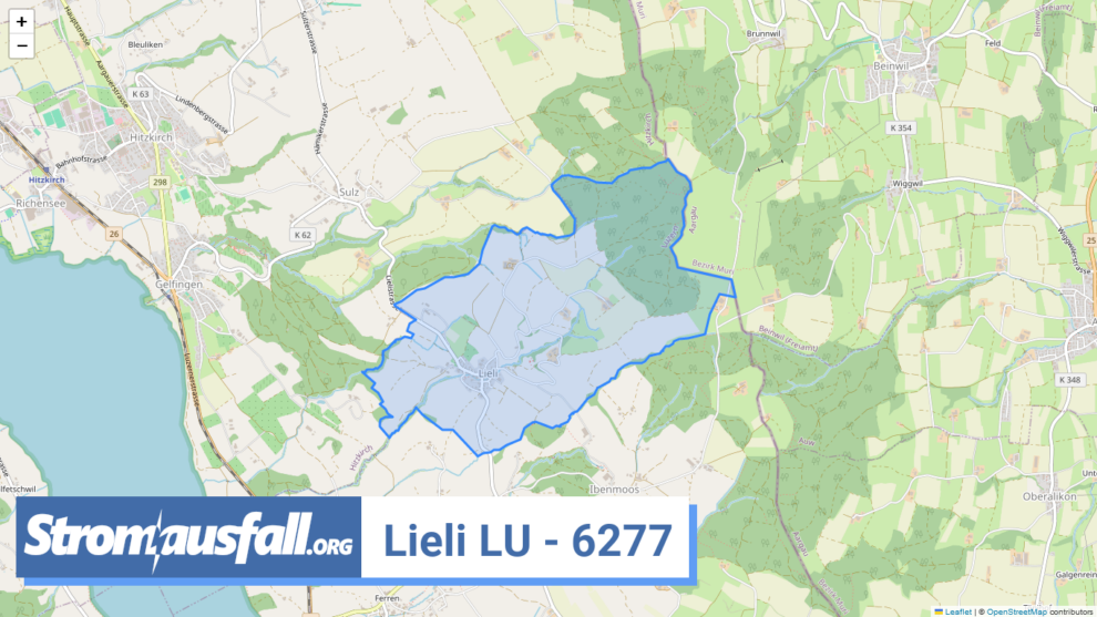 stromausfall ch ortschaft lieli lu 6277