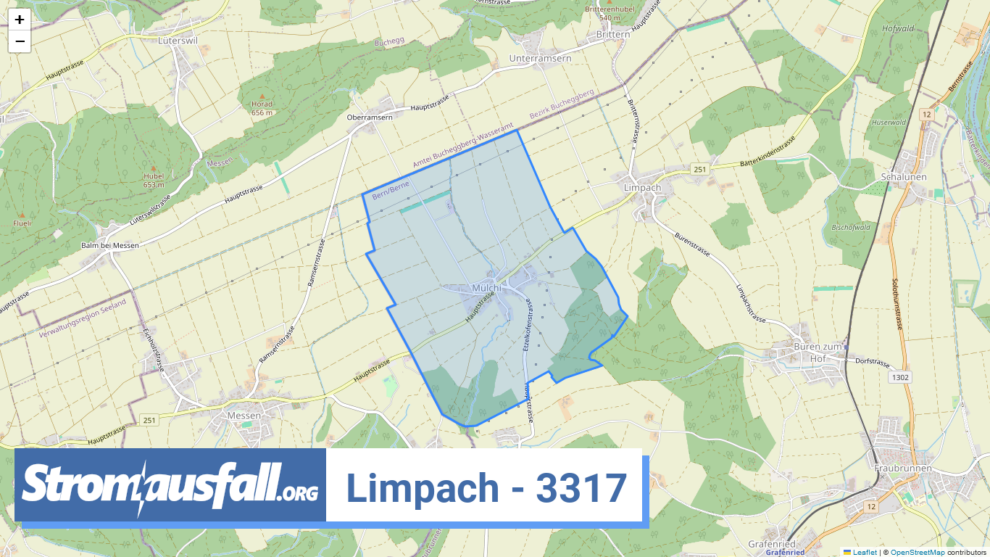 stromausfall ch ortschaft limpach 3317