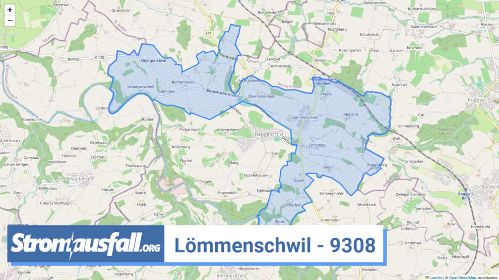 stromausfall ch ortschaft loemmenschwil 9308