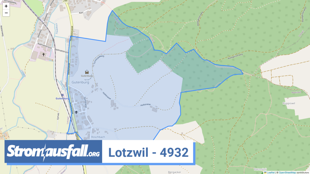 stromausfall ch ortschaft lotzwil 4932