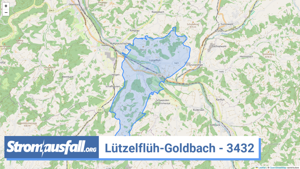 stromausfall ch ortschaft luetzelflueh goldbach 3432