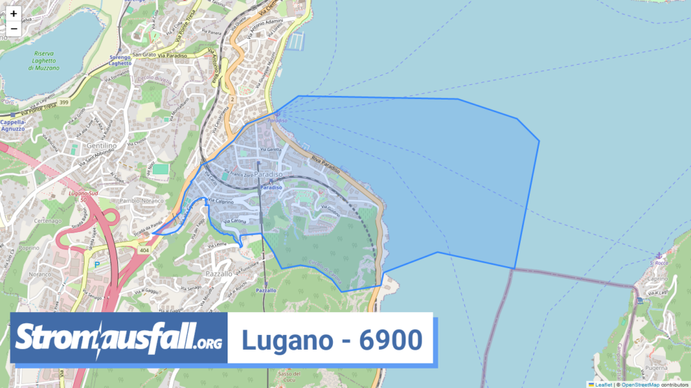 stromausfall ch ortschaft lugano 6900