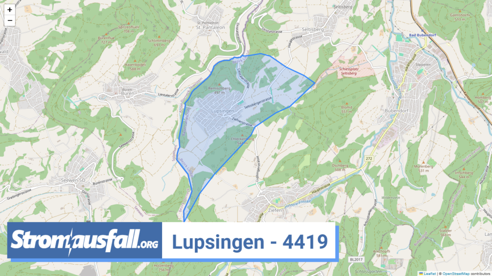 stromausfall ch ortschaft lupsingen 4419