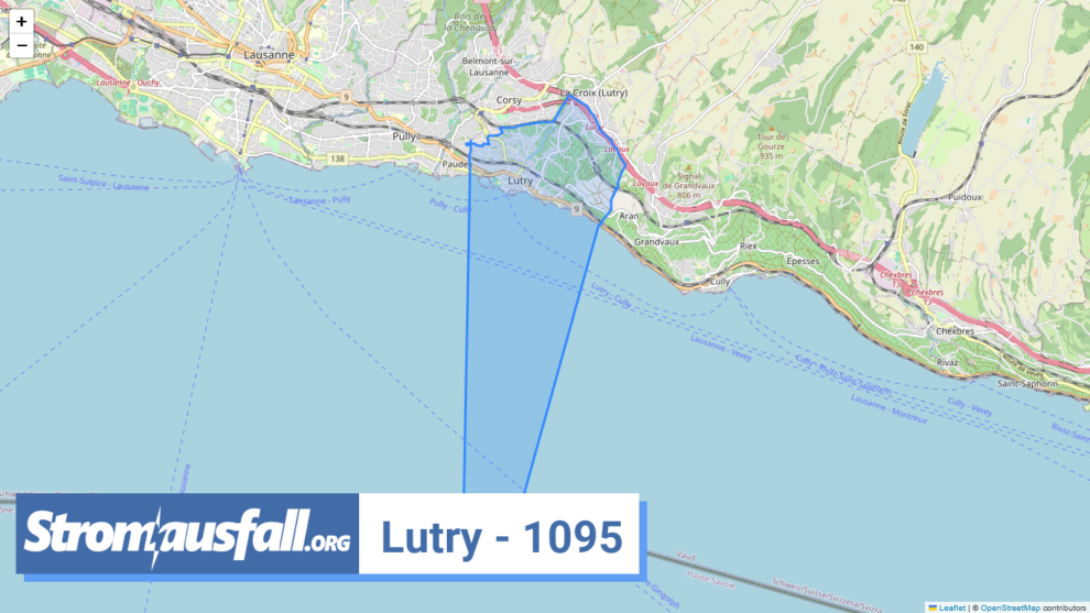 stromausfall ch ortschaft lutry 1095