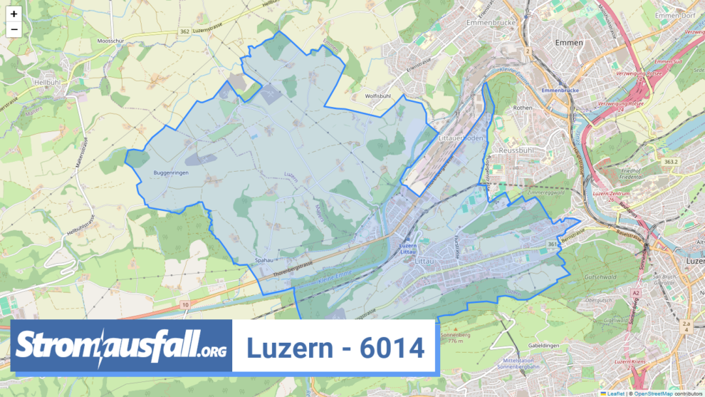 stromausfall ch ortschaft luzern 6014