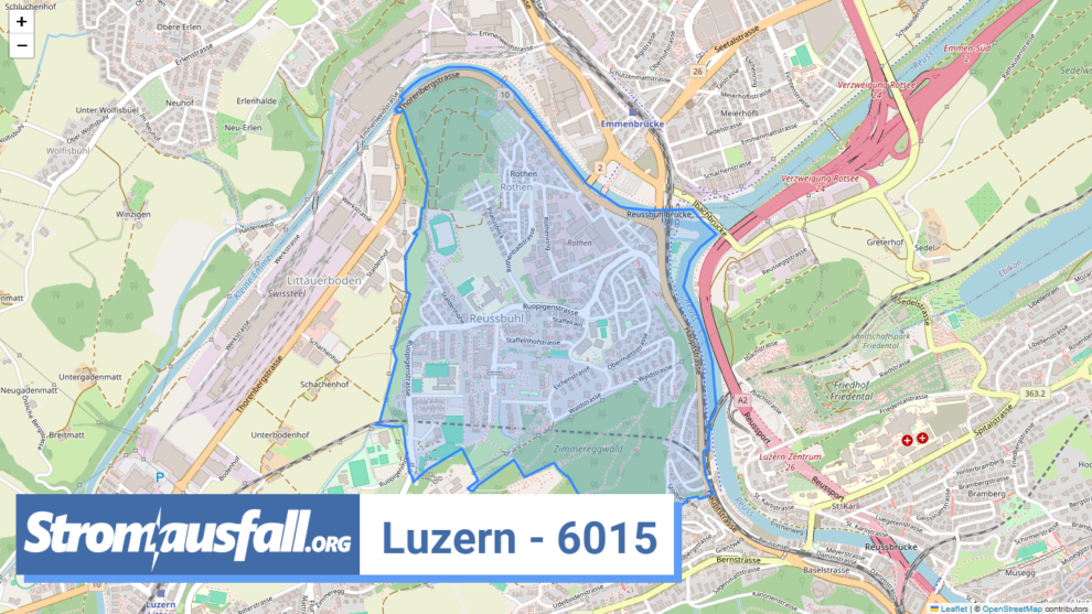 stromausfall ch ortschaft luzern 6015